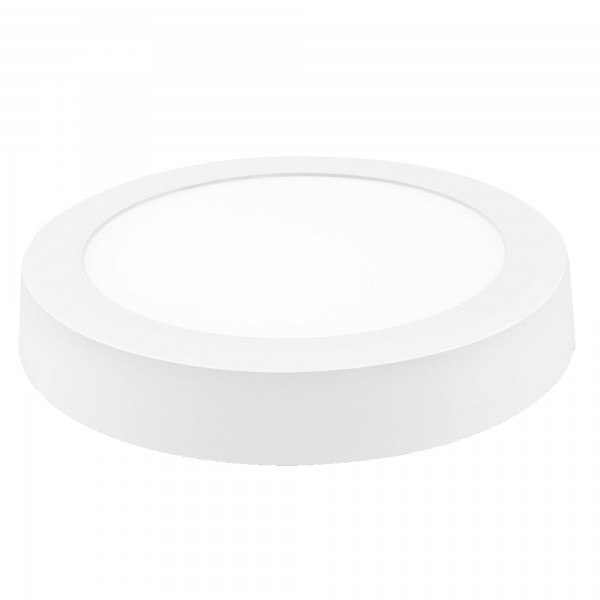 Downlight led superf.redon.blanco 12w.fr