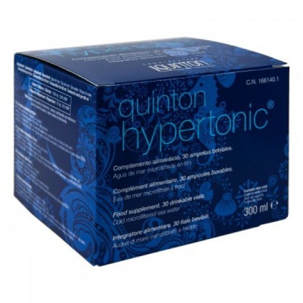 Quinton Hypertonic 30 Ampollas Bebibles