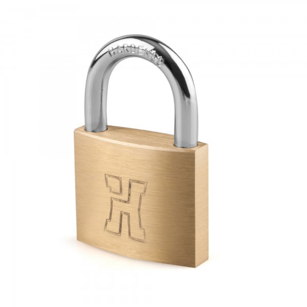 Candado laton  a/norm. 25mm.ll/ig.