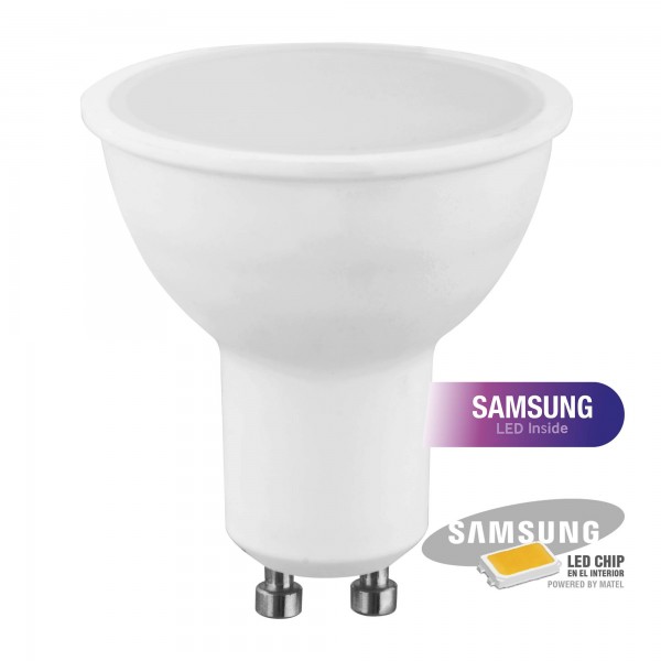 Bomb.led samsung dicroica 120ºgu10  5w.n (caja de 10 unidades)