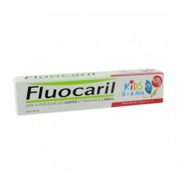 Fluocaril Kids 0-6 Años Sabor Fresa 75 ml