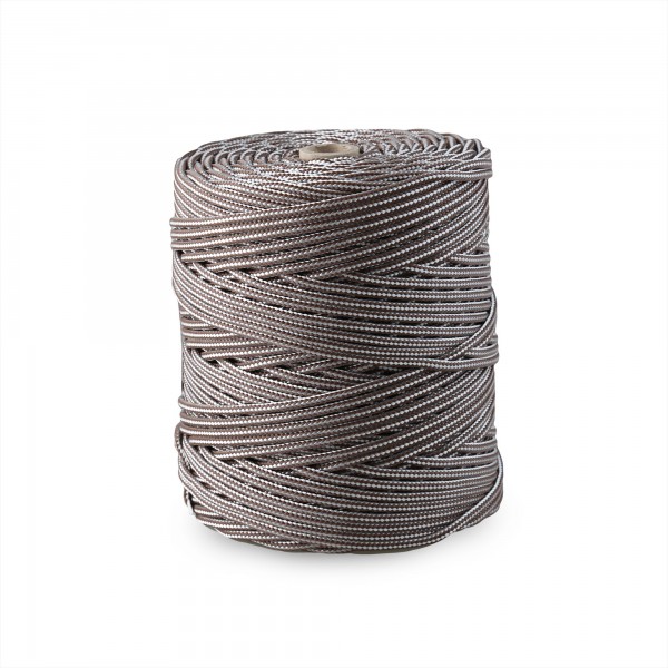 Cordon pp.trenzado 4,5mm.200m. marron