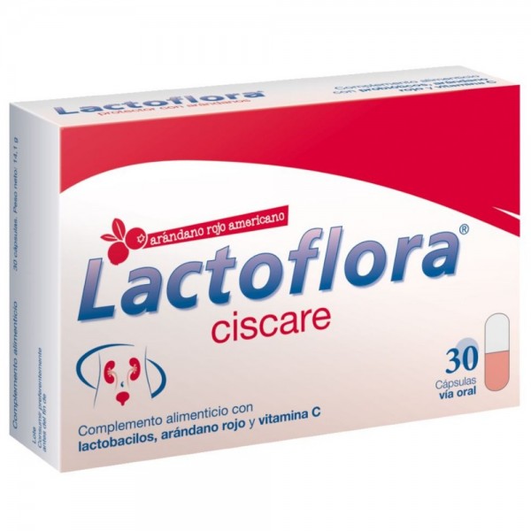 Lactoflora Ciscare 30 Capsulas