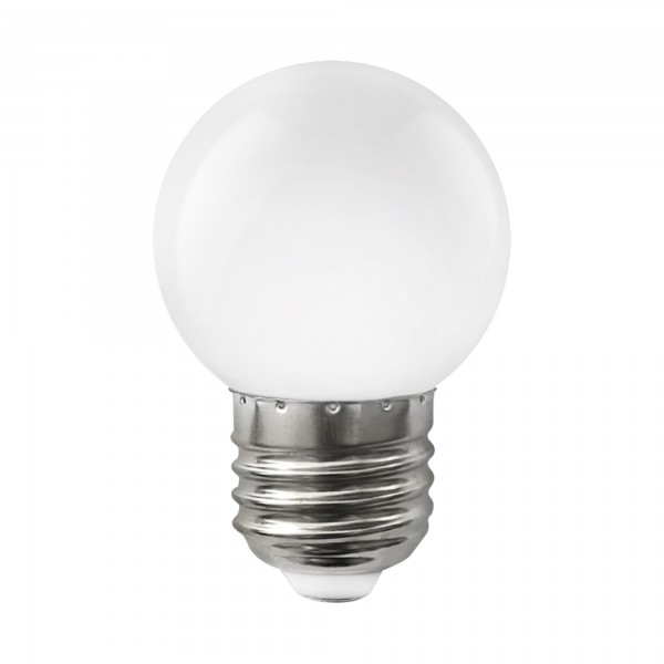 Bomb.led esferica e27 1,5w.fria (caja de 10 unidades)