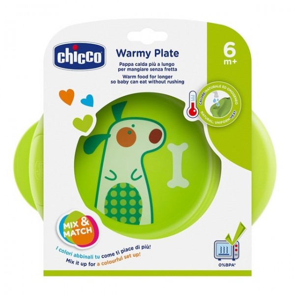 Plato Termo Chicco Unisex 6 Meses