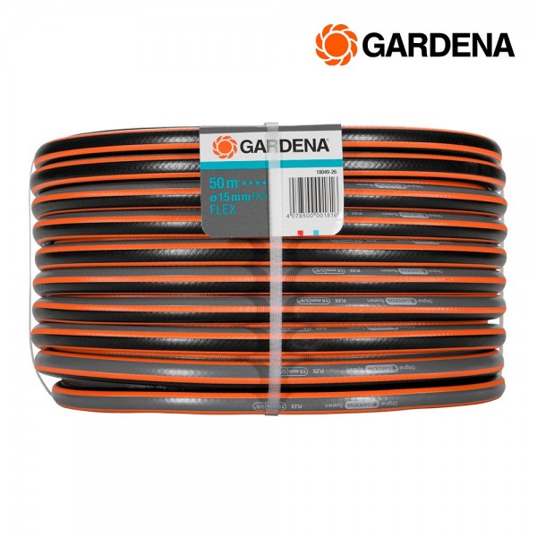 Manguera de riego flex ø15 mm, 5/8 pulg, 50 m