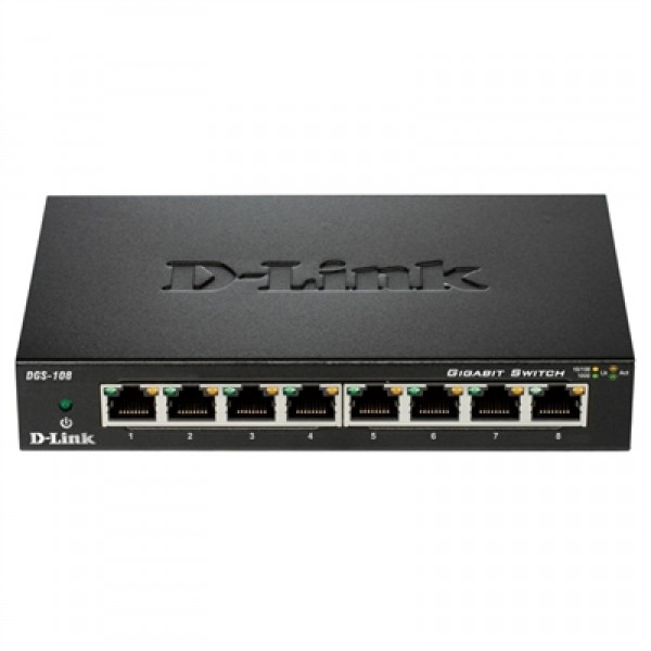 D-link dgs-108 switch 8xgb metal