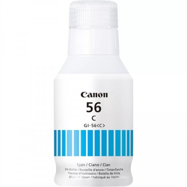 Canon botella tinta gi-56c cyan