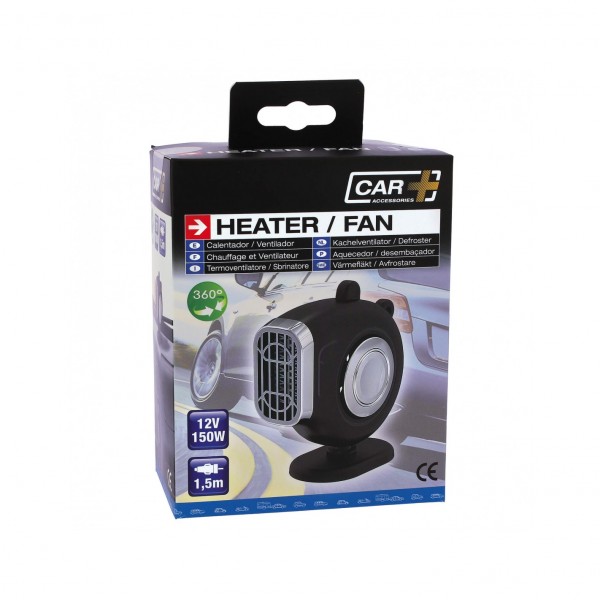 Ventilador Calentador de Coche Portátil 12V