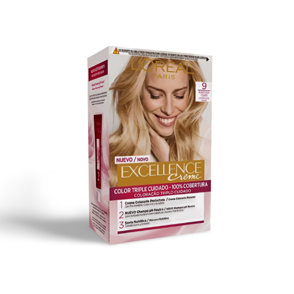 Loreal tinte excellence creme nº9 Rubio Muy Claro
