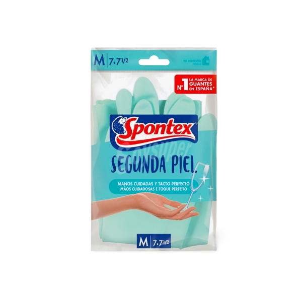 Spontex guantes segunda piel talla M