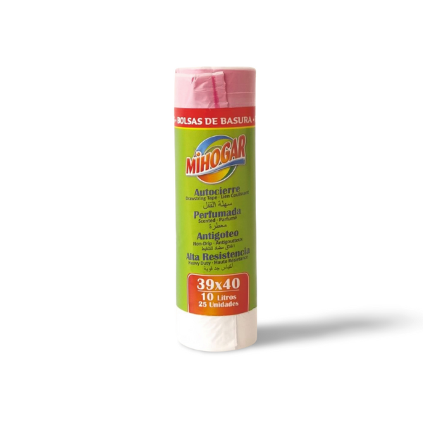 Mihogar bolsas de basura Baño 10L 25 unidades