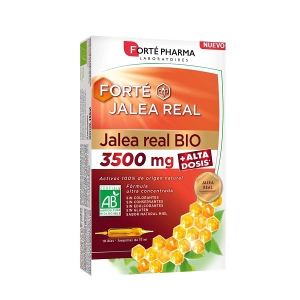Forte Jalea Real Bio 3500 Mg 10 Ampollas 15 ml