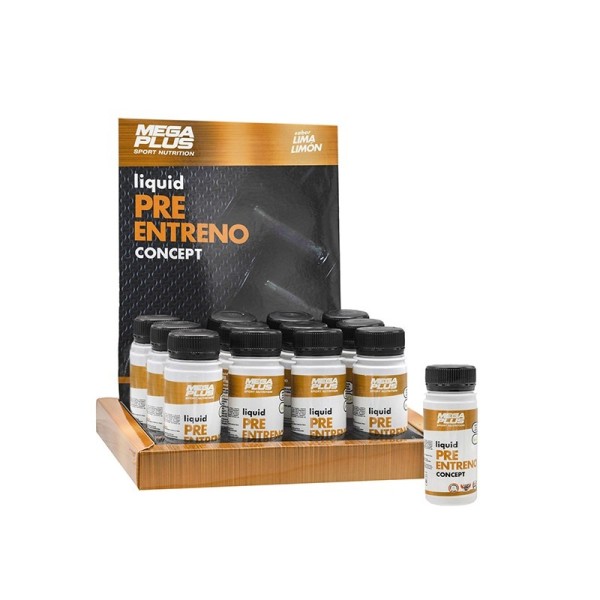 Expositor pre entreno concept12x60ml