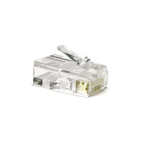 Nanocable conector rj45 categoria 5 utp 100 und.