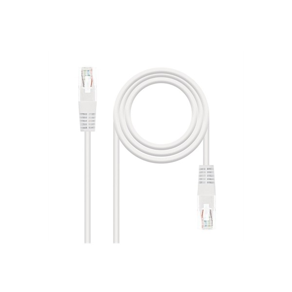 Nanocable latiguillo categoria 6 utp 1 m blanco