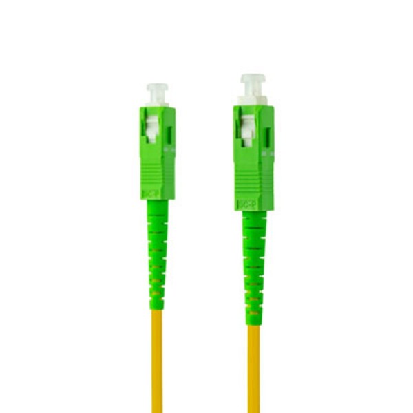 Nanocable cable fibra sc/apc lszh amarillo 5m
