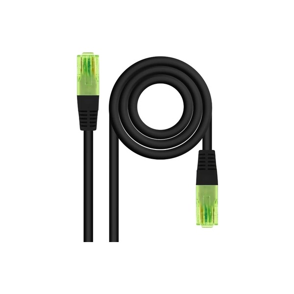Nanocable cable rj45 cat.6 utp cca 50cm negro
