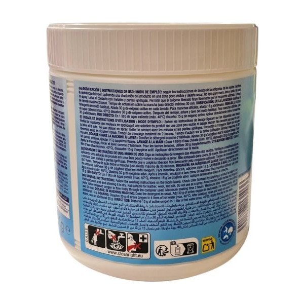 Mihogar quitamanchas para ropa blanca 1Kg