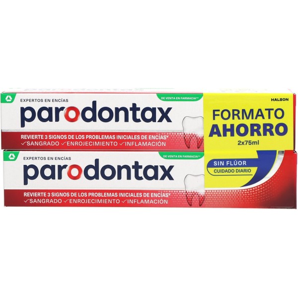 Parodontax Sin Fluor Pasta Dentifrica 2 Tubos 75