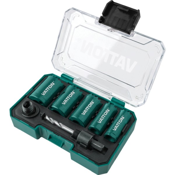 Corona bim. hss cobalto jgo. 7 pc.