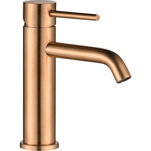 Monomando capri pvd bronce    lavabo