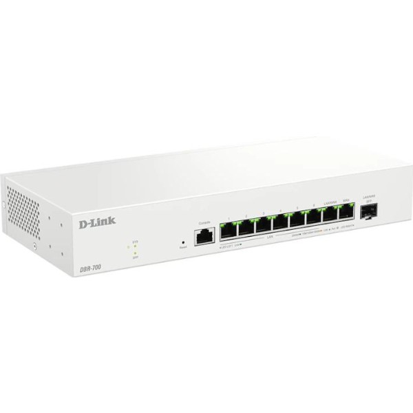 D-link dbr-700 router 7x2.5g 1x2.5 wan 1x2.5 sfp