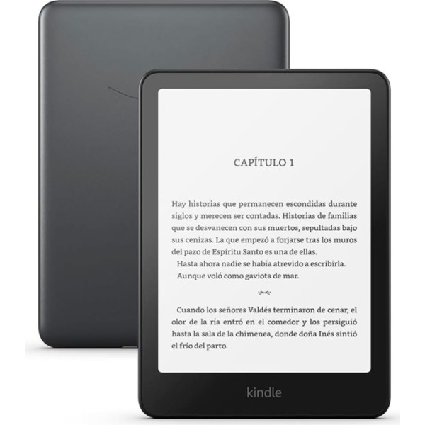 Amazon kindle paperwhite signature edition negro metalizado / lector de e-book / pantalla táctil 32 gb wifi